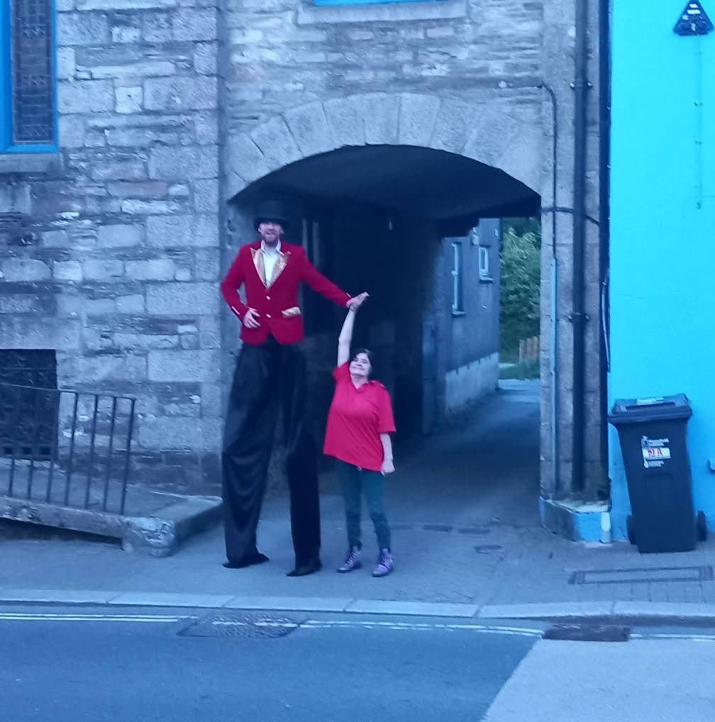 Stilt walking, Camelford