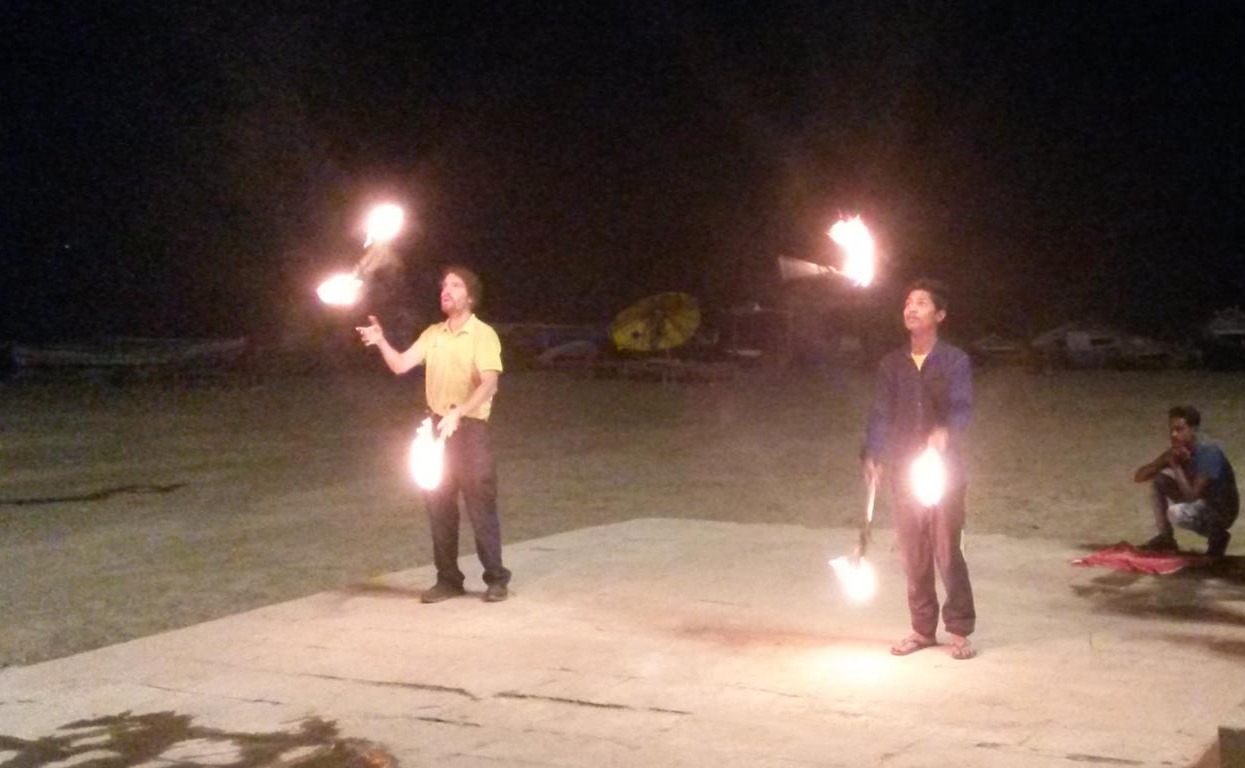 Circus juggling